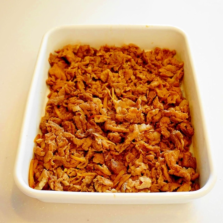 使い道は色々!豚こま肉のしぐれ煮